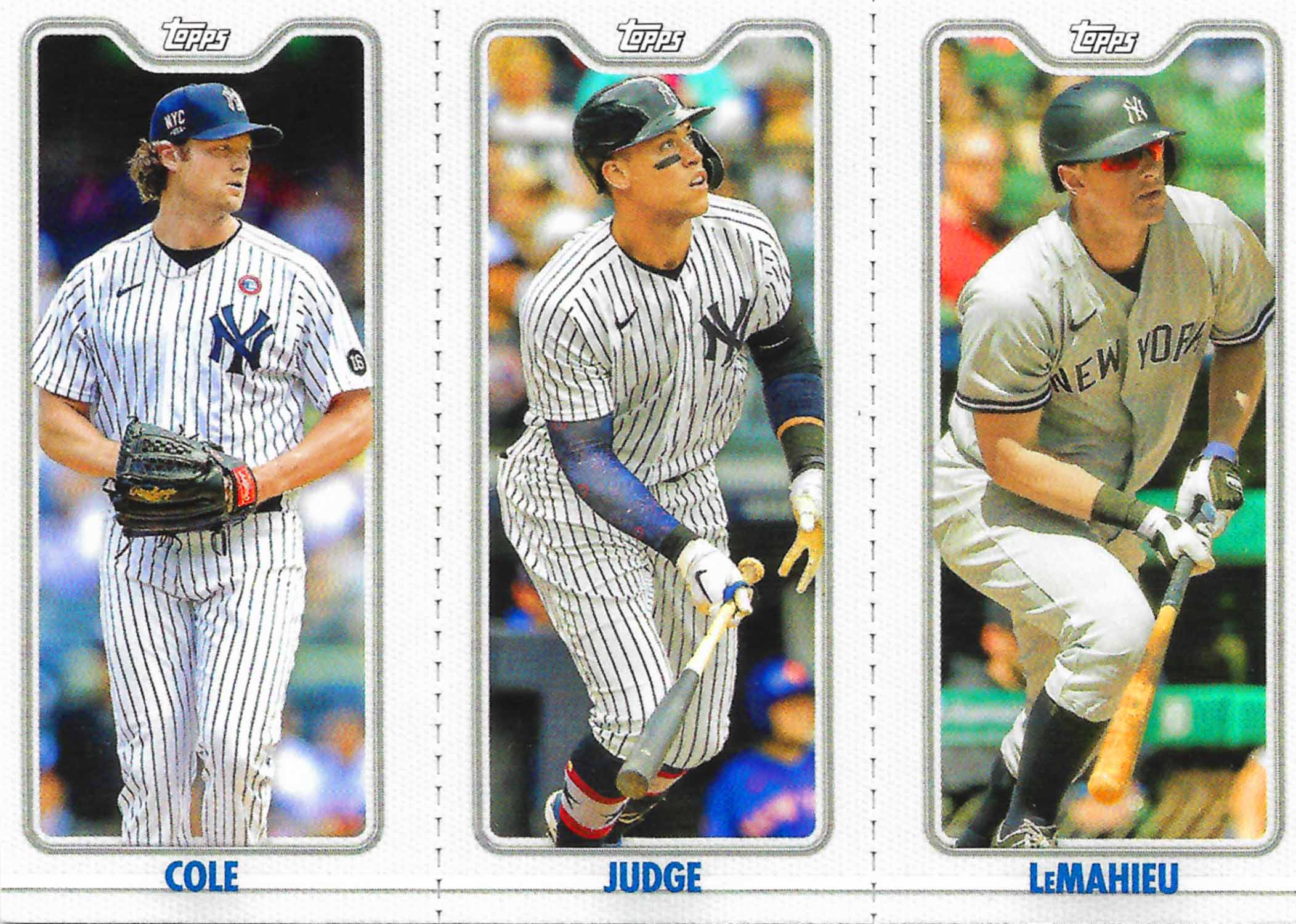 2022 Topps Opening Day Triple Play