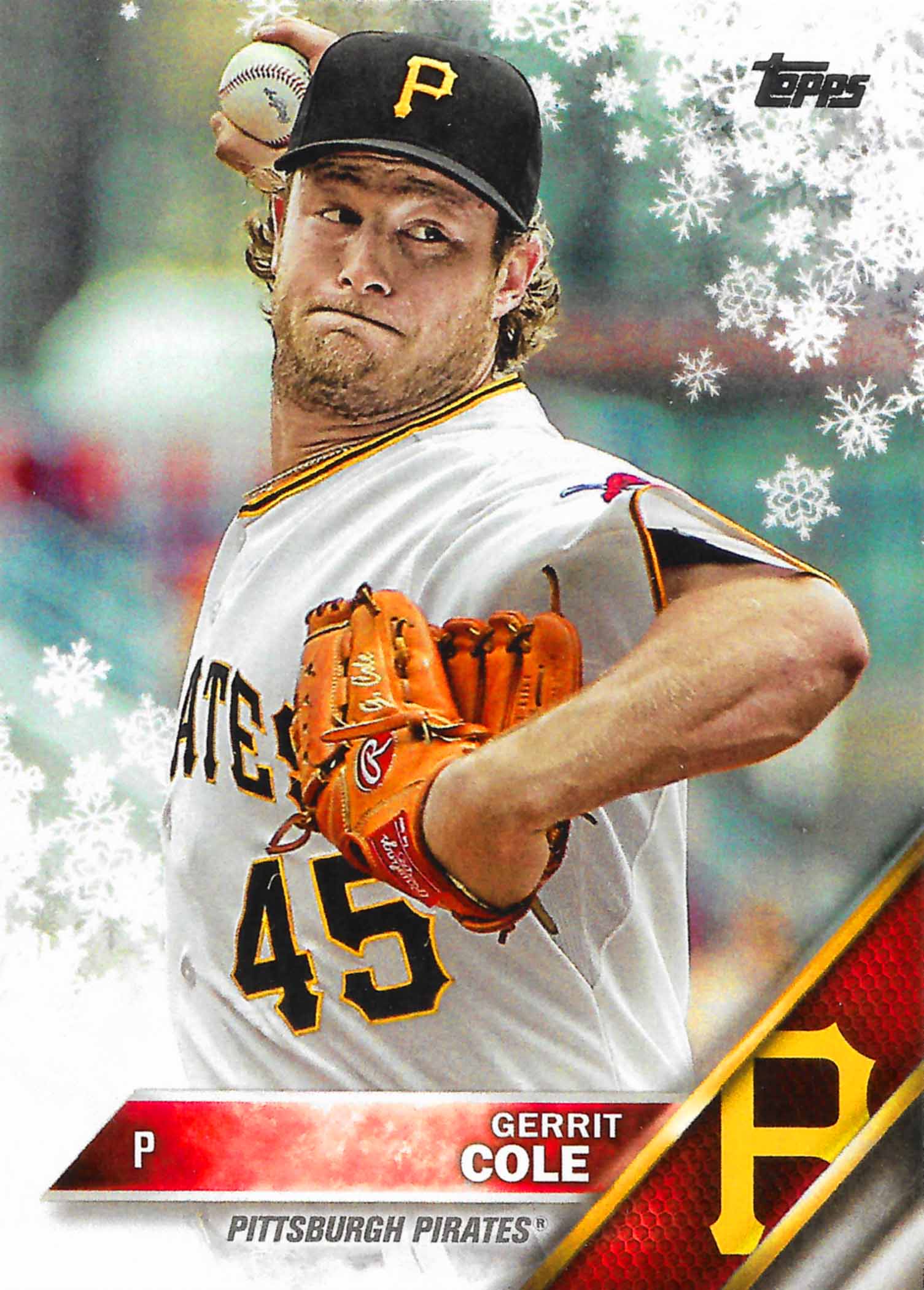 2016 Topps Walmart Holiday Snowflake