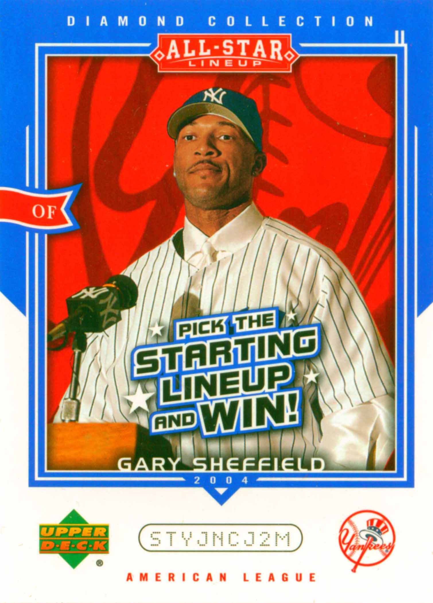 2004 UD Diamond All-Star Promo