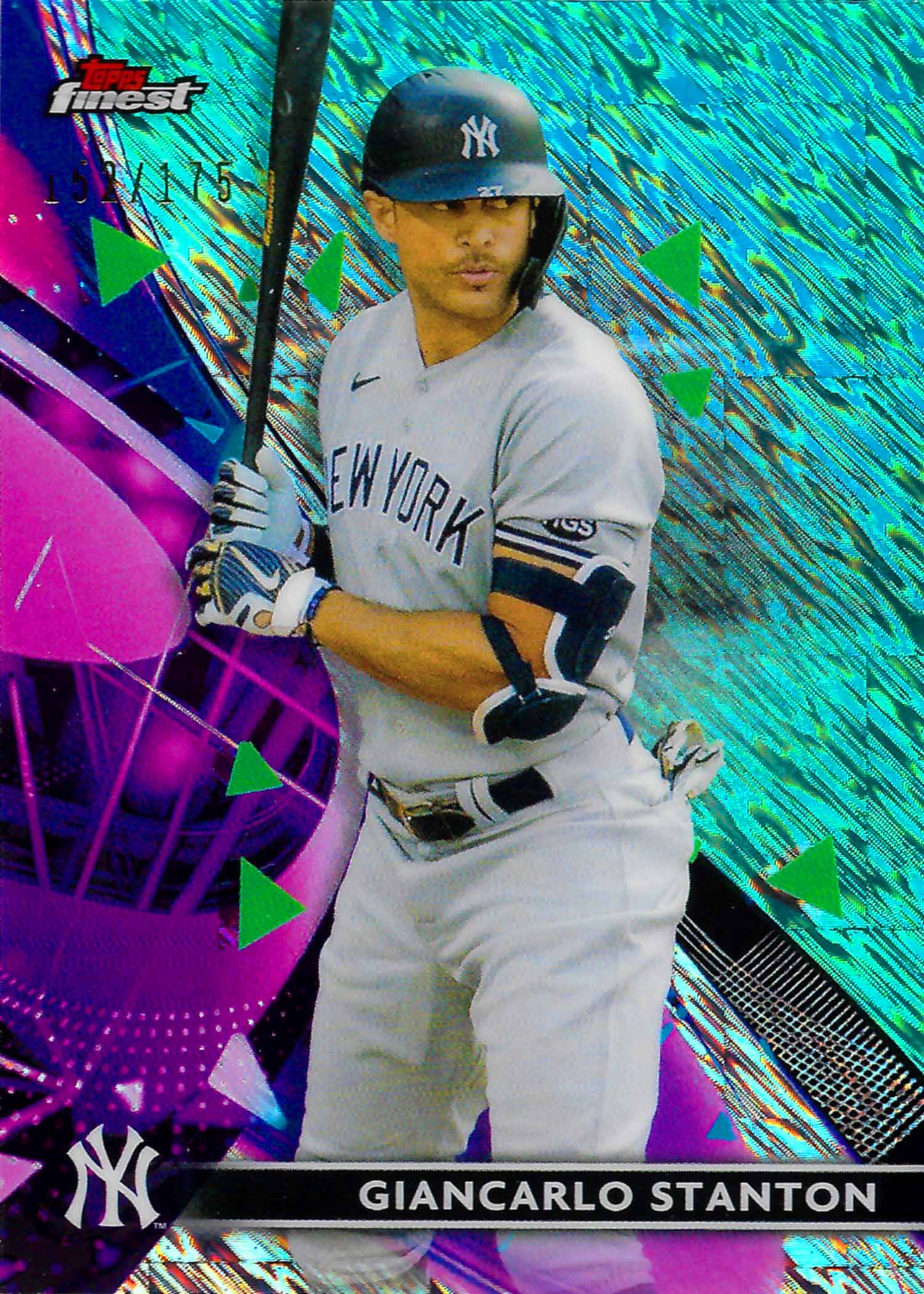 2021 Finest Aqua Shimmer Refractors