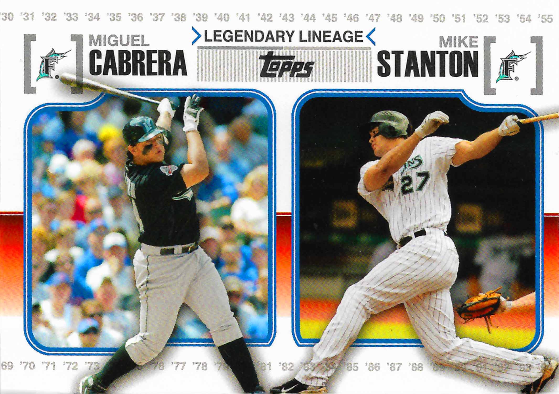 2010 Topps Legendary Lineage