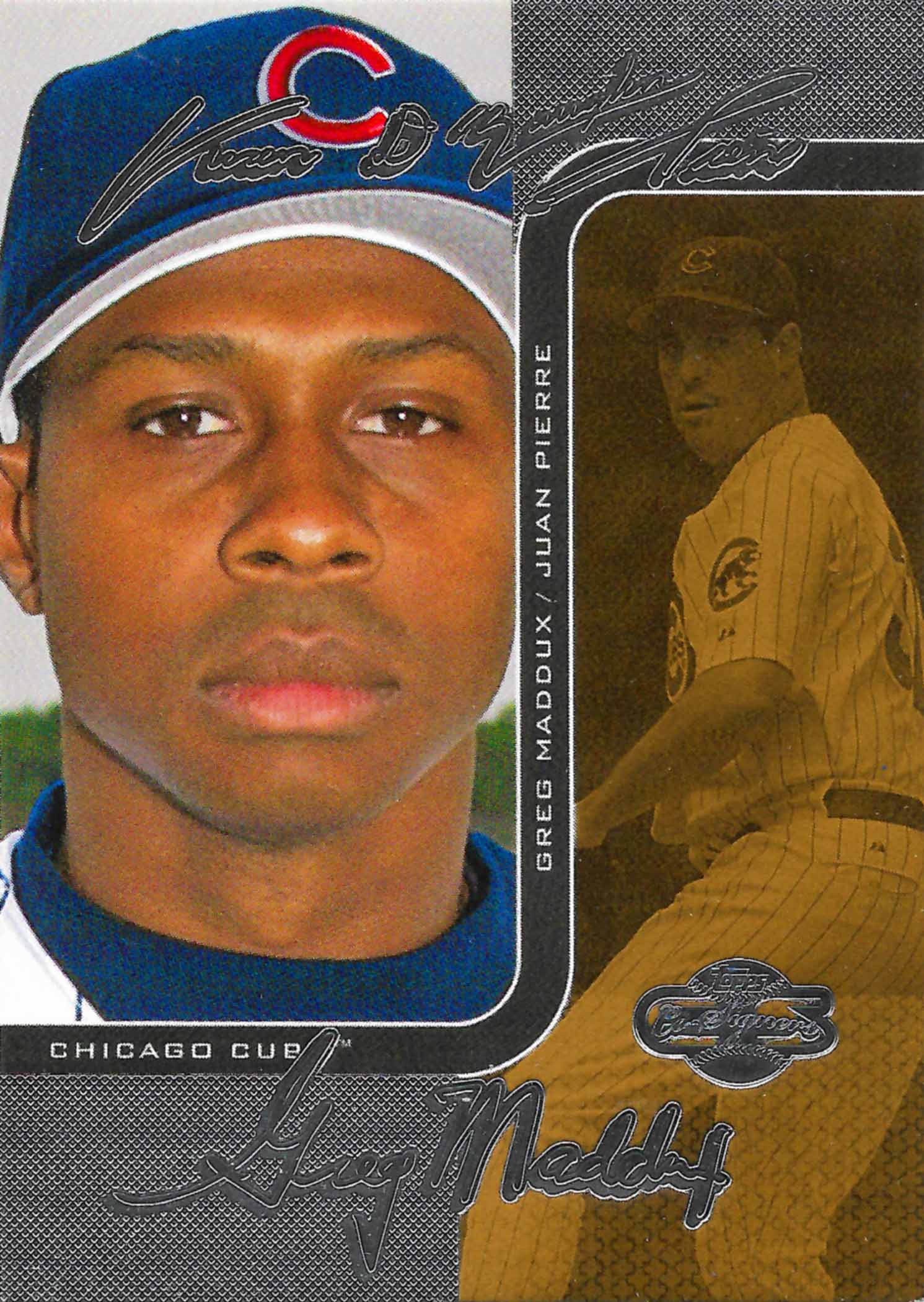 2006 Topps Co-Signers Changing Faces Silver Gold