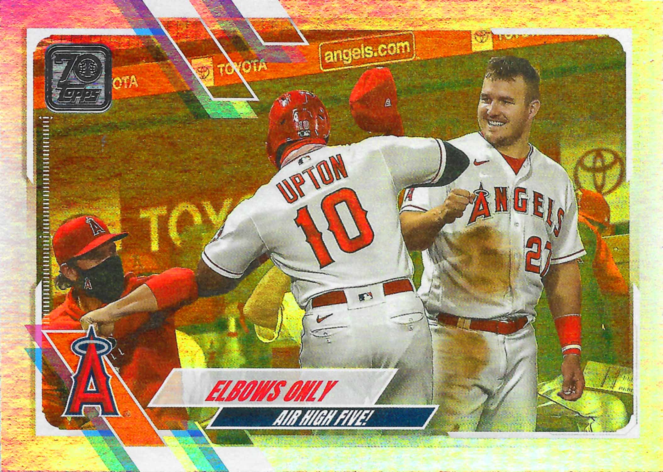 2021 Topps Rainbow Foil Elbows Only