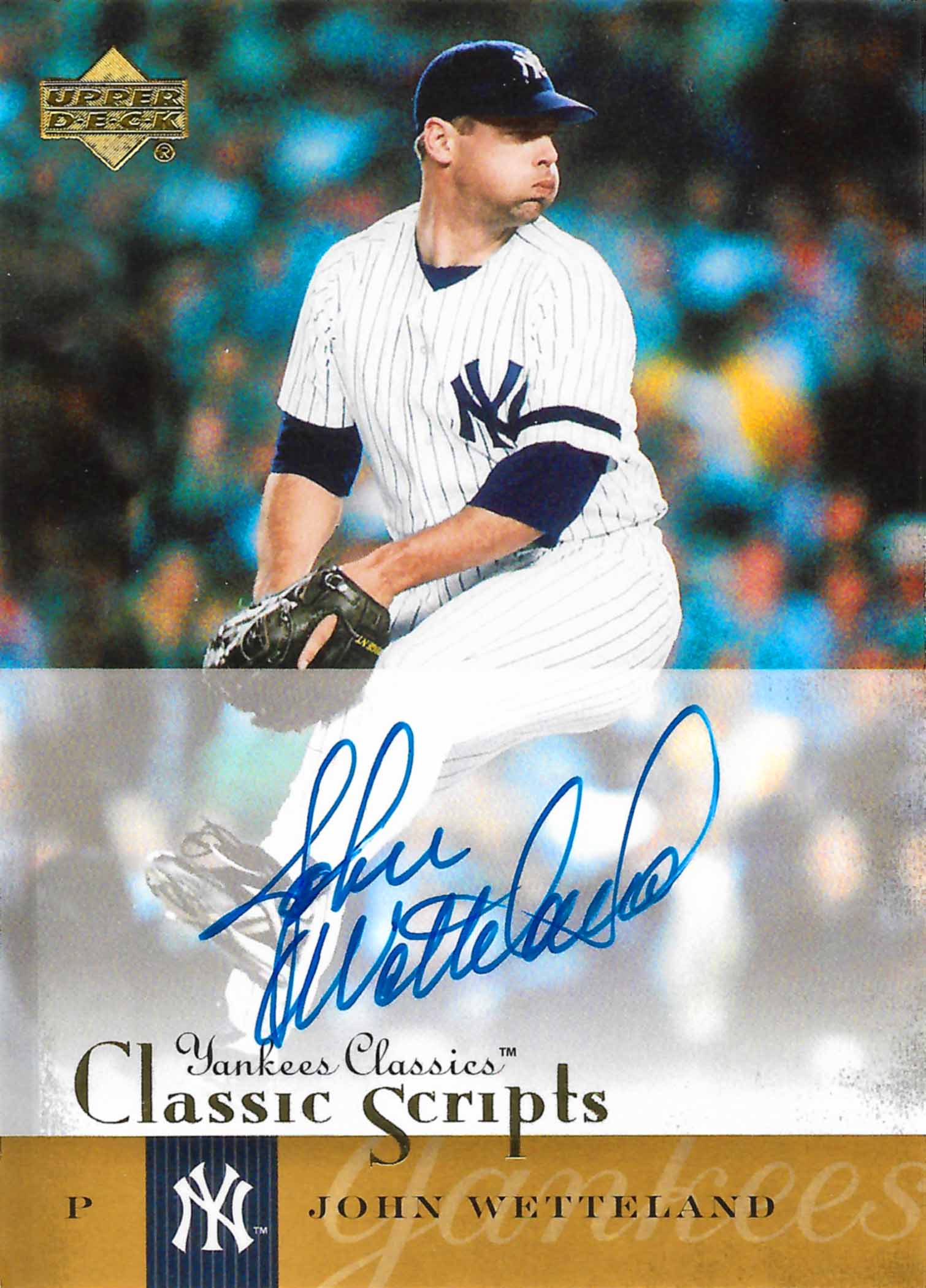 2004 UD Yankees Classics Scripts