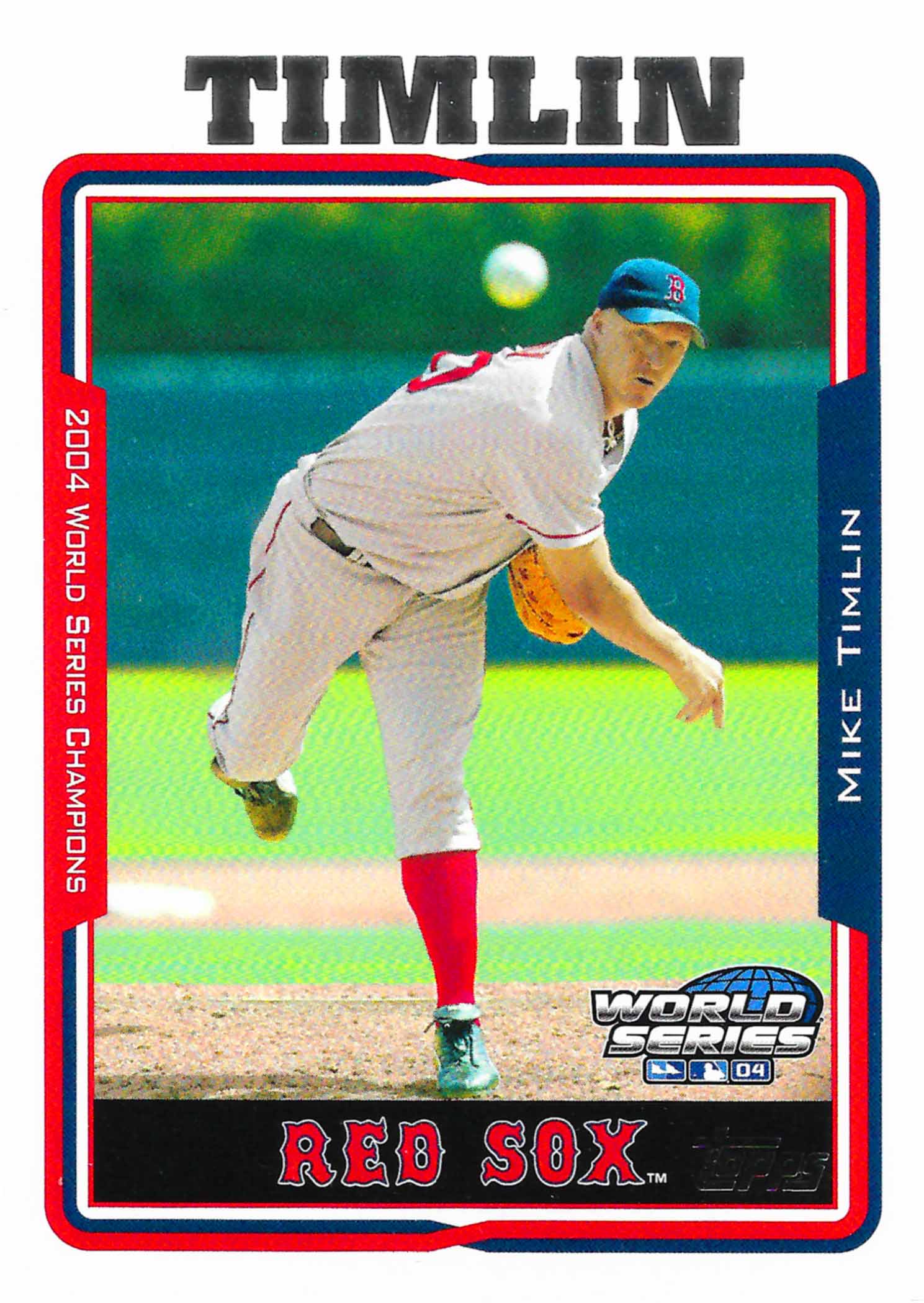 2004 Red Sox Topps World Champions