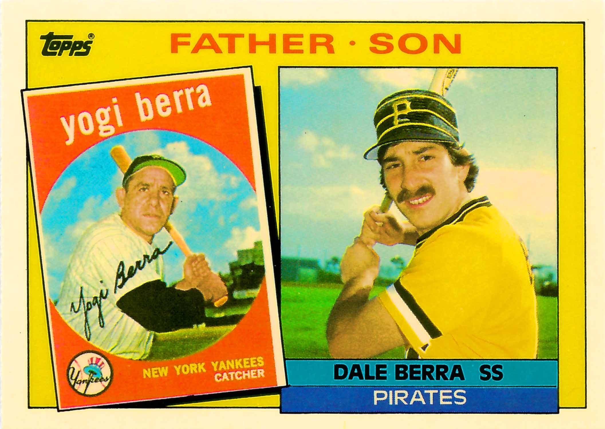 1985 Topps Tiffany Father Son