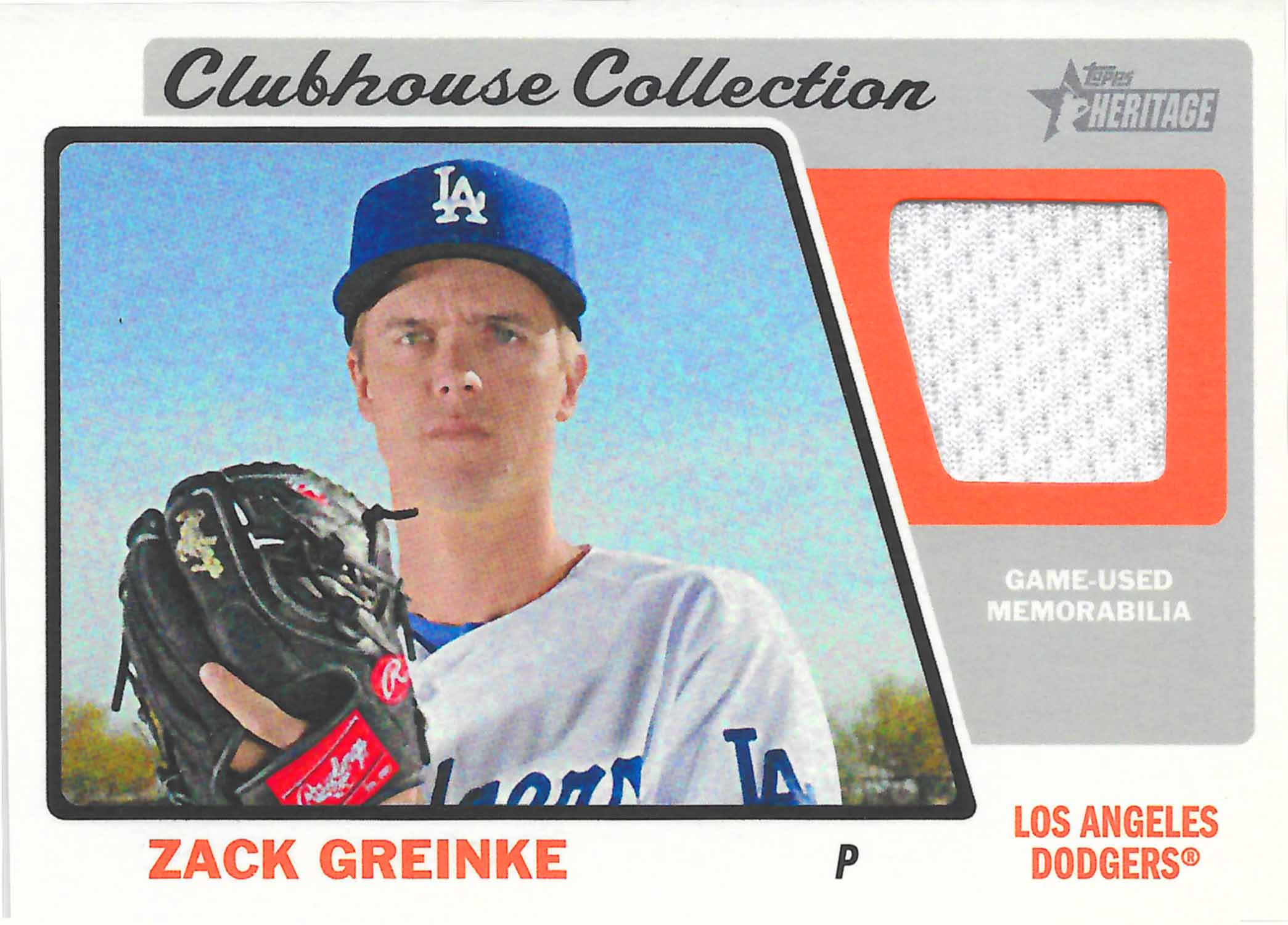 2015 Topps Heritage Clubhouse Collection Relics