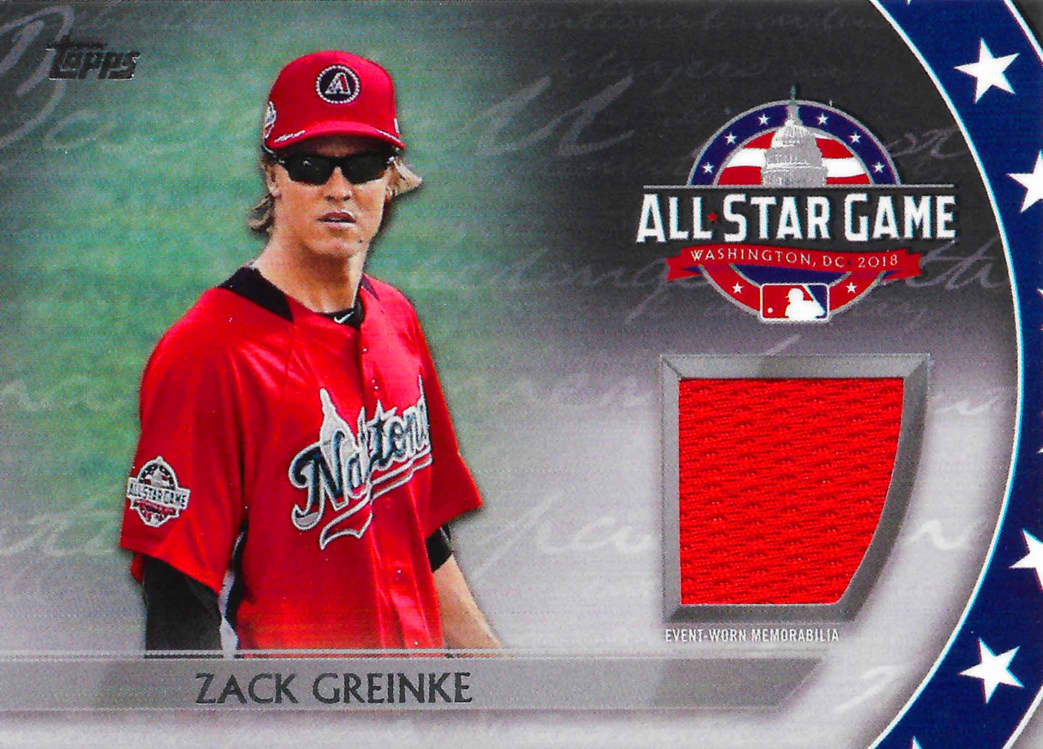 2018 Topps Update All Star Stitches